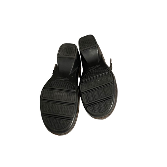 Dansko Holland Clogs Size 7.5 Brown Leather w/Strap. - Picture 8 of 10